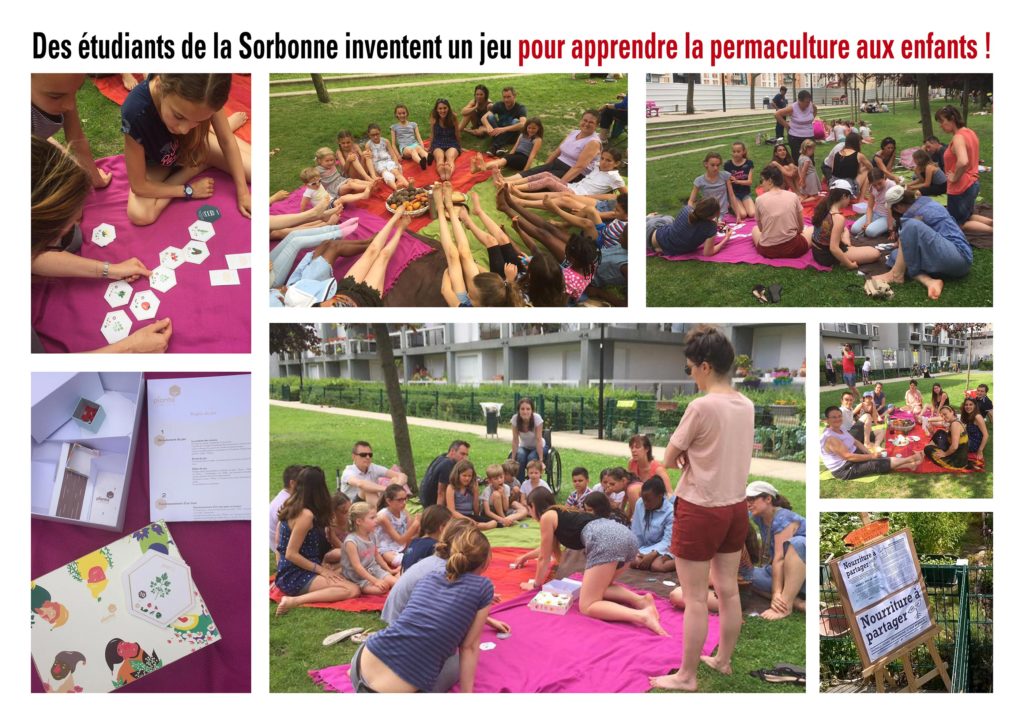 Des étudiants de la Sorbonne inventent un jeu sur la permaculture