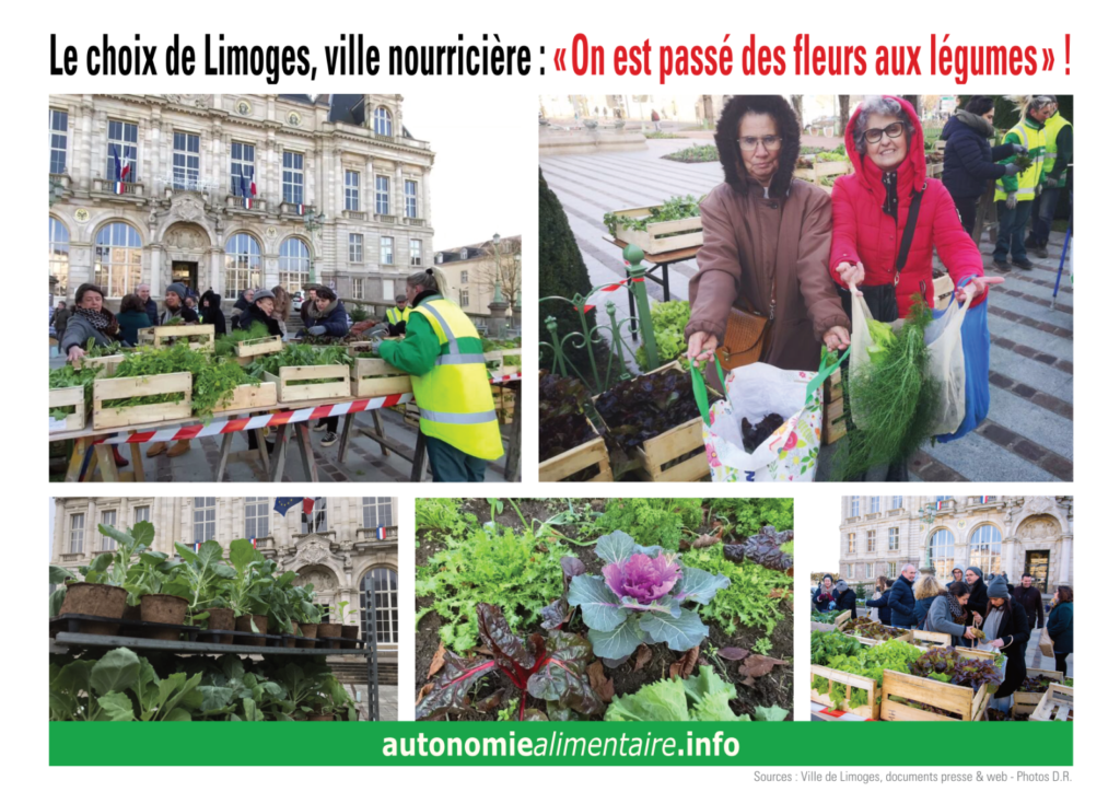 Limoges  veut devenir une ville nourricière !