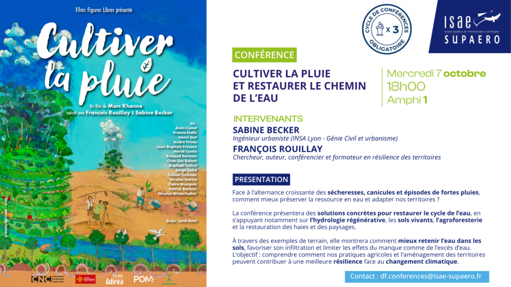 Quand l&rsquo;hydrologie régénérative entre à SUPAERO